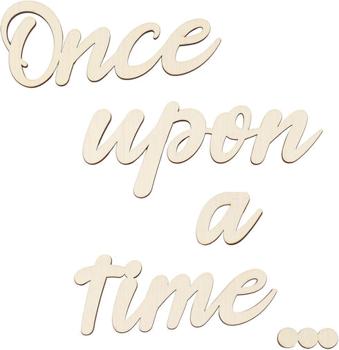 Once Upon a Time Sign Nursery Decor Once Upon a Time Wood