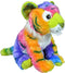 Wild Republic Rainbowkins Tiger, Stuffed Animal, 12 Inches, Plush Toy, Fill is Spun Recycled Water Bottles