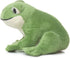 Cute Realistic Green Frog Plush Toy, Green Frog Stuffed Animal Lifelike Doll 15cm