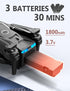 Cool Mini Drone with 1080P Camera for Kids Adults, Remote Control Drone with 3 Batteries, One-Click Take Off, Gifts