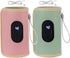 BEAHING 18W, Portable Bottle Warmer, Baby Bottle Warmer Travel Bottle Warmer Temperature Adjustable USB Baby Bottle