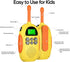 Rechargeable Walkie Talkies for Kids, 2 Pack Long Range 22 Channels 2 Way Radio Birthday Toy Gift for Boys and Girls