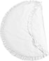 ABREEZE Baby Cotton Play Mat Soft Crawling Mat White Detachable Washable Game Blanket Floor Playmats Kids Infant Child