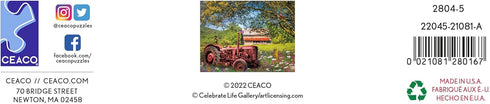 Ceaco - Simple Life - 750 Piece Jigsaw Puzzle - American Tractor