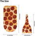 Burrito Pizzas Newborn Swaddling Blanket Beanie Hat Sets, Soft Baby Receiving Funny Food Blanket, Soft Sleeping Bag for