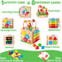 8-in-1 1 2 12-18 1st Batlofty Wooden Activity Cube, Montessori Toys for Year Old Girl Boy Toddler| Sensory Educational
