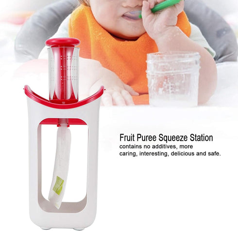 Xcello Frozen Squeeze Station,Fruit Puree Squeezer,Portable Refreshingly Can Be Heated and for Prepaannulus a Variety