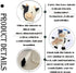 CHELEI2019 11.8" Cow Stuffed Animals - Soft Cuddly Cow Plush Stuffed Animal Toy for Kids