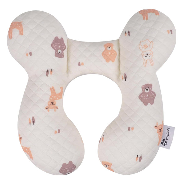 vocheer Baby Neck Pillow(Upgraded), Cotton, Baby Support Pillow, Car Seat Pillows for