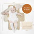Toddlekind Mini Maven Portable Changing Pad Organic Cotton & Water-Resistant Polyester Travel-Friendly, Foldable Change
