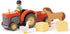 Tender Leaf Toys - Farmyard Tractor - Wooden Tractor Toy with Removeable