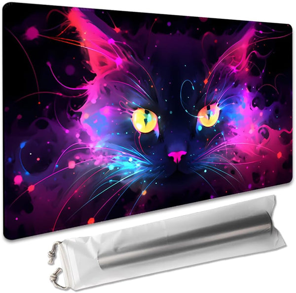 Board Game 14x24in TCG Playmat, Compatible for CCG OCG DTCG PTCG MTG Play Mats, Mouse Pad Desk Mats