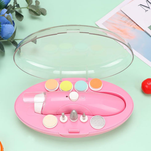 Trimming Trimmer Nail for Boy Girl Electric Nail File Clippers for Boy Girl and Newborns Care Kit Without Battery