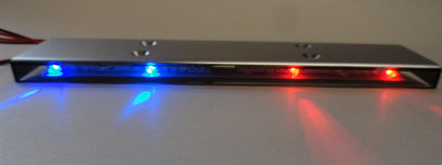 Apex RC Products 1/10 Police Light Bar with 16 LED and 9 Selectable Modes #9015RB