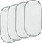 PandaEar 4 Pack Waterproof Changing Pad Liners, Soft Baby Diaper Underpads, 23.6" x 11.8"
