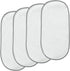 PandaEar 4 Pack Waterproof Changing Pad Liners, Soft Baby Diaper Underpads, 23.6" x 11.8"