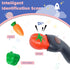 Count 3 4 5 6 7 8 Pretend Play Calculator Cash Register Toy with Sound,Microphone,Scanner,Credit Card and Conve Belt