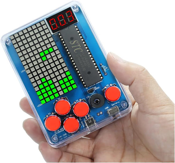 Gikfun DIY Retro Classic Electronic Soldering Kits, 4 Retro Classic Games for Middle/High School Projects