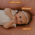 Parker Baby Girl Braided Headbands, "Wildflower Set" - Assorted 10 Pack of Hair Accessories for Girls