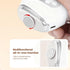 Maymalze 2026 3-in-1 3 New Electric Nail Clipper with Polishing & LED Lamp, Nail Filing Storage, Adjustable Speeds