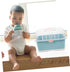 LIOOBO Baby Bottle Drying Box Pacifier Storage Rack Case Large Portable Drying Rack for Breastfeeding Supplies Plastic