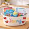 Personalized Baby Gift Basket for Girls Custom Name Rope Storage Bin with