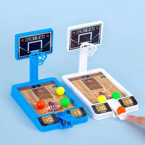 4 Pack Tabletop Basketball Game Toys, Basketball Party Favors for Office Stress Relief, Classroom Prizes