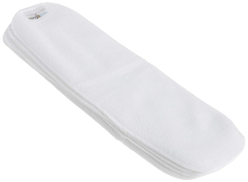 Kanga Care Reusable Microchamois Cloth Diaper Liner, 10 Pack, Use with Baby Creams or Balms