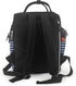 Qewfoju 1 Backpack Navy blue Gingham Pattern Diaper Bag Multifunctional Baby Bags for Baby Girls & Boys Large Capacity
