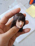1/6 Scale Female Head Sculpt, Beauty Girl Planted Hair Carving for 12inch PH TBL JO Action Figure Body Collection