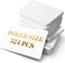 SeptCity Blank Playing Cards, 324PCS 2.5X3.5IN Poker Size Custom Playing Cards for