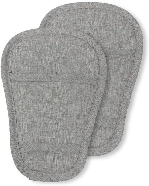 SeedFuture Stroller Car Seat Crotch Cover 2 Pcs of Grey, Universal Soft Cushion