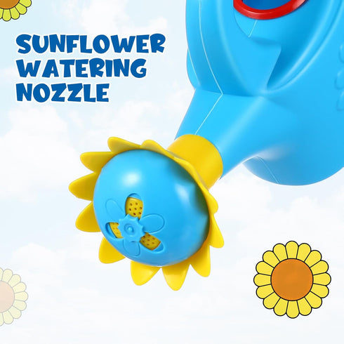 2PCS TOYANDONA Watering Can Toys, Interesting Plastic Watering Can Toys Play House Garden Watering Can Toys