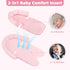 2 1 0-12 SWESEN Infant Car Seat Insert & Strap Covers, Car Seat Head Support for Baby Girls Boys, in Breathable Air