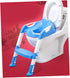 Toddler Potty Training Step Ladder - Easy Clean Toilet Seat for Kids