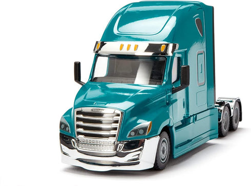 Siku 2717, 1:50, 1:50 Freightliner Cascadia, Toy Tractor, Plastic/Metal, Blue, Opening Bonnet, Coupling for Combining