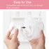 VIRHWOEA 4PCS 19mm S9/S10/S12, 24mm Silicone Flange Insert Suitable Wearable Breast Pump Shield/Flange Insert, Reduce