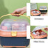 Toyvian Bottle Drying Rack with Cover Large Pink Blue Multifunctional Draining Storage Case for Breastfeeding Supplies