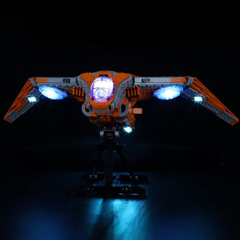 LED Light Kit for The Guardian's Ship - Compatible Lighting Set for 76193 Building Model