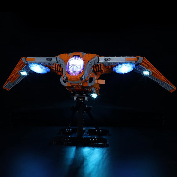 LED Light Kit for The Guardian's Ship - Compatible Lighting Set for 76193 Building Model