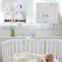 TuiVeSafu Baby Musical Mobile with Lullabies Music Box, Rotating Penguin Mobile Soother Crib Toy, Gift for Baby Nursery