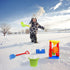 Beach Toys, 19 Piece Sand Toys Set for Kids, Includes Water Wheel, Bucket, Molds, Mesh Bag