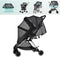 Mosquito Net for Baby Stroller, Full Cover Zipper Mesh Stroller Cover, Breathable Stretchable