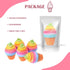 Squishy Fidget Item - Cute Small Ice Cream Squishy - Stress Relief Party Favors Fidget Tool Keychain