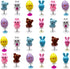 QINGQIU 24 PCS Easter Jumping Popper Toys for Kids Boys Girls Toddlers Easter