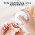 Trimmer 6 Electric Nail Clippers, Super Soft, Low Noise Baby Nail Electric, with Nail Grinding Heads, One Touch Control