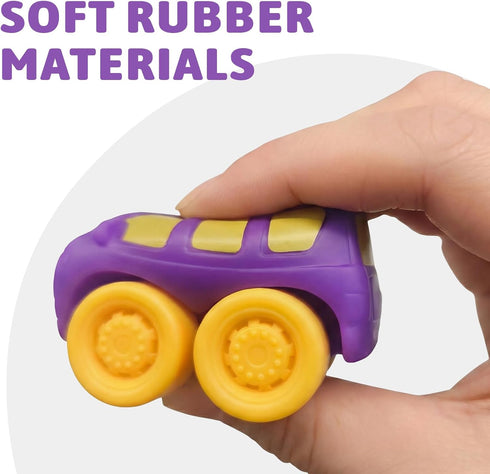 12 1 1 1-2|1st 12 18 ALASOU PCS Soft Rubber Car Toys for Year Old Boy with Playmat/Storage Bag|Baby Toys Year Old Boy