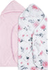 david's kids 2 Pack Hooded Baby Towels, 100% Muslin Cotton 6-Layer Ultra