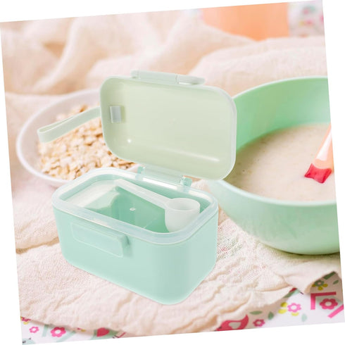 LIOOBO Portable Baby Formula Container for Travel Large Capacity Milk Powder Dispenser with Lid and Convenient