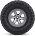 Oumefar 4pcs/Set RC Car Tires, Rubber Crawler Tyres for Remote Control Military Car Parts for 1/16 Tracked Vehicles,
